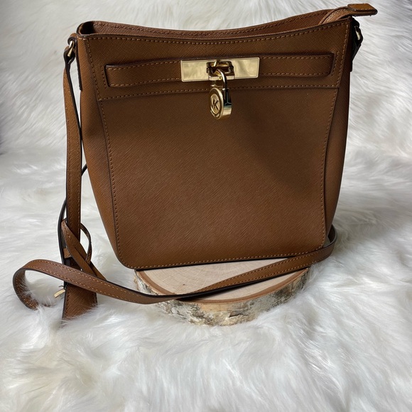 Michael Kors Jet Set Flat Crossbody Bag Purse - Picture 7 of 11